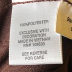 Dress Barn Brown Cream Sleeveless Dress 10 Photo 6