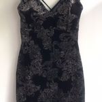 G by Guess Velvet Sparkly Mini Dress Photo 0