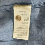 Pilcro  Size 12  Top Blouse Button Down Fringe Boho Long Sleeve Denim Photo 9