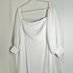 Lulus  Feel Me Romance White Off-the-Shoulder Maxi Dress Photo 8