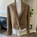 Wilfred  Aritzia Brown  Cropped Blazer Size L Photo 4