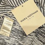 Mara Hoffman  Pinstriped Bikini Crop Top Size S Photo 5