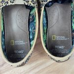 Toms  National Geographic Alpargata Leopard Print Slip On Shoes Tan 8.5 Photo 8
