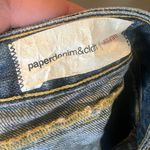 Paper Denim & Cloth ‎  new retro Jean skirt front slit 27 
Made in USA Photo 6