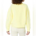 Vince Women's Light Yellow Crew Neck Sweater Photo 1