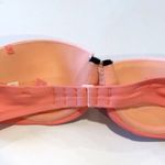 Victoria's Secret Victoria’s Secret neon orange pink piped balconette strapless swim top Photo 2