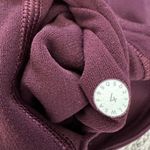 Lululemon Reveal 7/8 Tight Stripes 25" Dark Adobe Burgundy W5AF9S Size 6 Photo 5