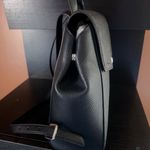 Michael Kors $398 MD BLACK PEBBLED LEATHER BACKPACK LOGO COVERED "FREYA"  Photo 1