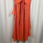 City Chic  Melon Orange Elegant Maxi Dress Sz.L(20) NWT Photo 11
