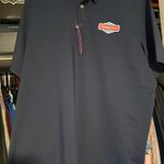 Happy dads golf polo Blue Size XL Photo 0