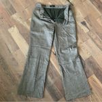 Talbots  Womens Heritage Brown Wool Flare Dress Pants Size 12 Photo 1