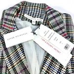Veronica Beard Empire Tweed Plaid Dickey Jacket Multi 2 NWT Blazer Photo 10