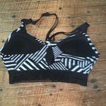 PINK - Victoria's Secret Victoria’s Secret Sport monochrome striped wireless 34D bra Photo 1