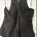 Reformation Summer Tate Top Black Halter Neck Size 10 Photo 2