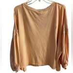 We The Free We The Free Sugar Rush Top Balloon Sleeves Light Orange Large Photo 1