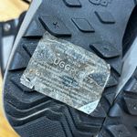 UGG  Adirondack III  Black Leather Shearling Lining Waterproof Winter Midi Boot 6 Photo 8