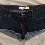 Abercrombie & Fitch Cuffed Jean Shorts Photo 0