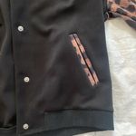 Cheetah Print Bomber Jacket Brown Size M Photo 2