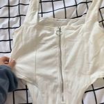 high cut bodysuit White Size M Photo 0