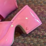 Circus by Sam Edelman NEW CIRCUS NY SAME EDELMAN BARBIE PINK CHUNKY PLATFORM SLIDES Photo 4