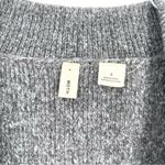Anthropologie  Moth Angie Gray Knit Open Front Cardigan Coat Heavy Sweater Photo 6