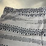 Caslon  Gray and Black Boho Linen Shorts - Size XL - EUC Photo 4