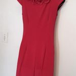 MSK pink ruffle shift dress Size 4 Photo 4