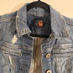 G by Guess Guess Women's Distressed Denim Jacket Small Photo 1