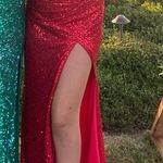 Cinderella Divine Red  Prom Dress Photo 4