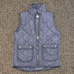 Thread and Supply  Quilted Gray Vest Photo 0