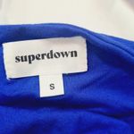 superdown  Lucia Cut Out Mini Dress in Cobalt Small Photo 2