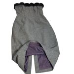 Shoshanna  tweed herringbone faux fur strapless bustier dress Photo 5