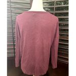 Caslon  Women's Burgundy Button Down Long Sleeve Cardigan Sweater XXSP NWOT Photo 3