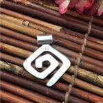 Silpada  Sterling Silver Geometric Maze Pendant Photo 1