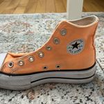 Converse Orange Platform Photo 3