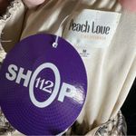 Peach Love California NWT Peach Love Tan/Gold Wishing I Was Yours Dress size Medium Photo 1