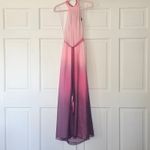 JONATHAN SIMKHAI Ombré Halter‎ Maxi Dress Pink Size Small Photo 5