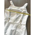Vineyard Vines  For Kentucky Derby White Textured Mini Dress Women’s size 6 Photo 9