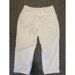 Aerie ‎ White Distressed Drawcord Lightweight Pants XXL Tall Photo 5