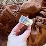 A New Day Women's Puff Elbow Sleeve Linen Peasant Shirt Top  Photo 5