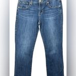 CAbi  Style 5166 Straight Jeans | Size 4 Cropped Medium Wash Straight Denim Photo 4