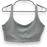 Outdoor Voices Heather Gray Scoop Neck Sports Bra Sz L Photo 0