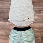 Adidas  Top Women Outfit Set Small Shorts Tank Top Aeroready Athletic Green #254 Photo 0