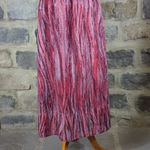 WAYF Dress Layered Red Sleeveless Boho Flowy Tiered Coasta Woman's Large Photo 3