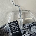 Clara Sun Woo Cardigan Womens M Blue Paisley Print Open Front Longline Sweater Size M Photo 8