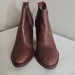 Kelsi Dagger NWOT  Brown Ankle Boots 7.5 Chunky Heel Photo 3