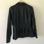Dennis Basso black faux leather jacket Photo 7