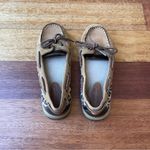 Natural Soul Tan & Brown Loafer Slip-On Flats w Cheetah Print & Patent Leather Details Comfy Photo 1