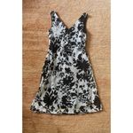 Alyn Paige New York Black White Floral Sleeveless Dress Lace Trim Size 7/8 Photo 7