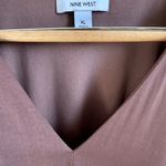 Nine West Chocolate Long Sleeve Dress Photo 3